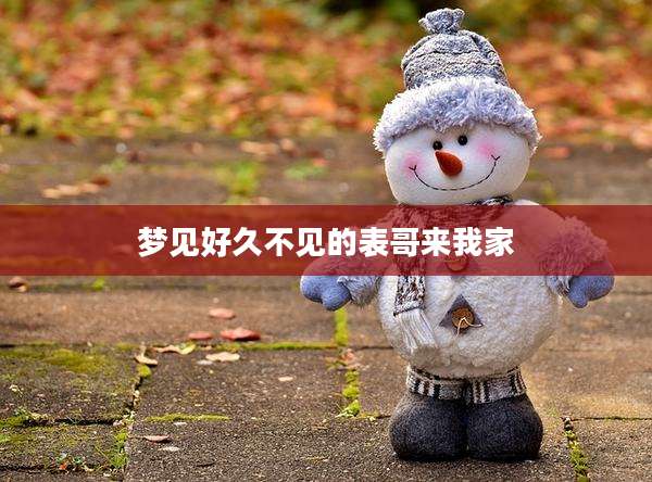 梦见好久不见的表哥来我家