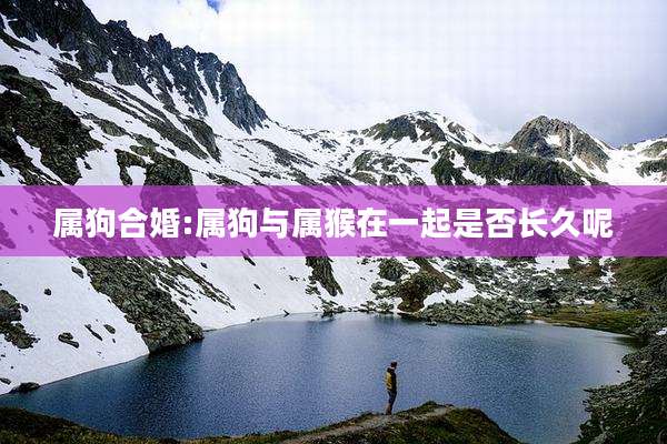 属狗合婚:属狗与属猴在一起是否长久呢