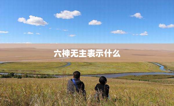 六神无主表示什么
