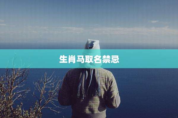 生肖马取名禁忌