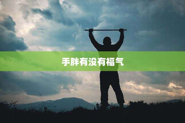 手胖有没有福气
