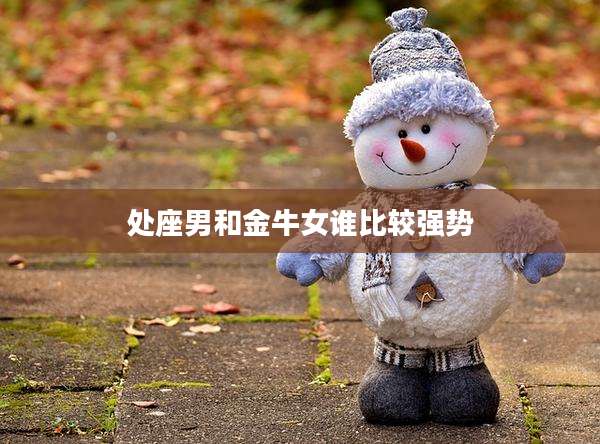 处座男和金牛女谁比较强势