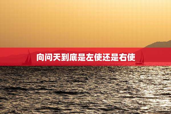向问天到底是左使还是右使