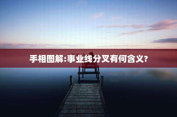 手相图解:事业线分叉有何含义?