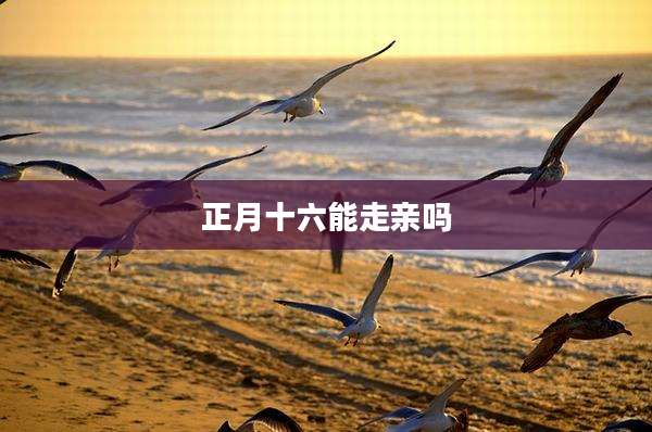 正月十六能走亲吗