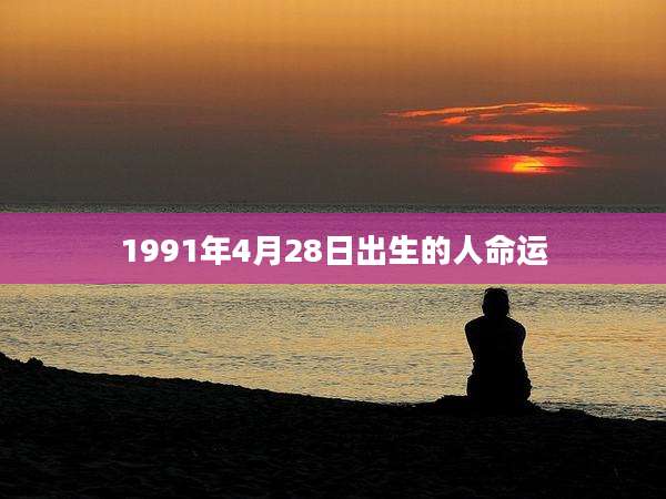 1991年4月28日出生的人命运