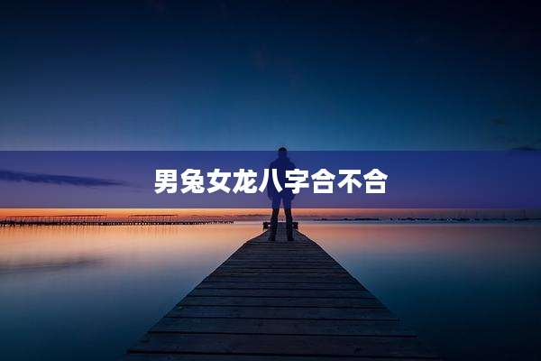 男兔女龙八字合不合