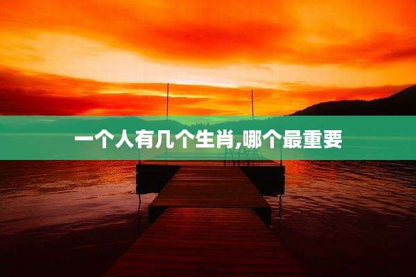 一个人有几个生肖,哪个最重要