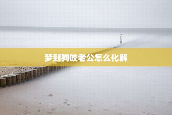 梦到狗咬老公怎么化解