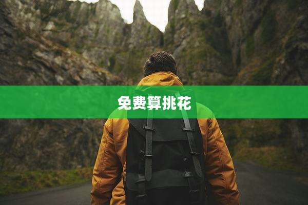 免费算挑花