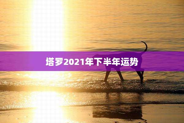 塔罗2021年下半年运势