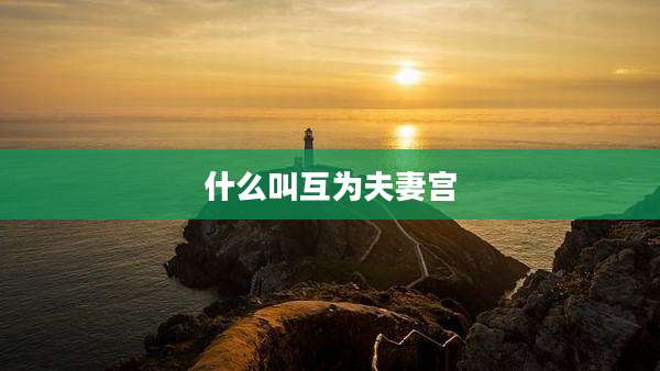 什么叫互为夫妻宫