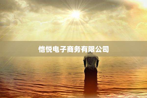 恺悦电子商务有限公司