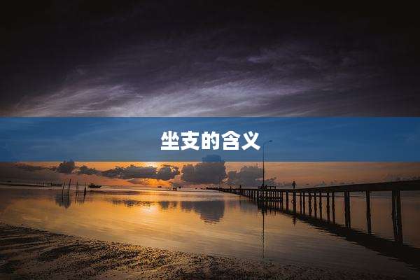 坐支的含义