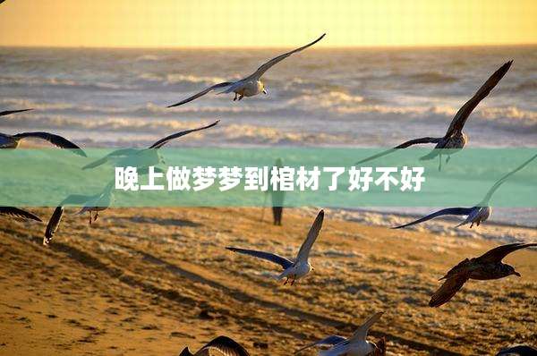 晚上做梦梦到棺材了好不好