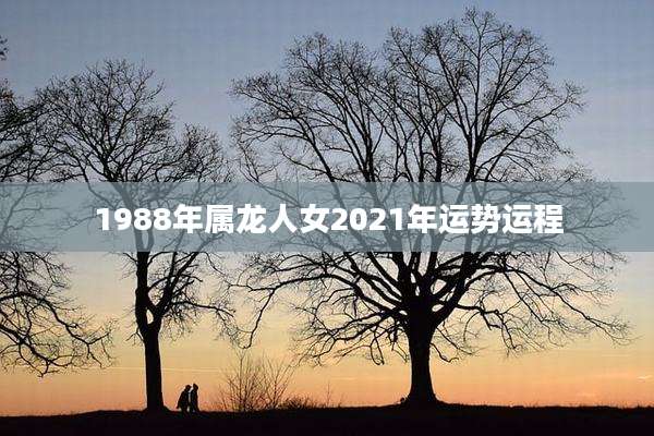 1988年属龙人女2021年运势运程