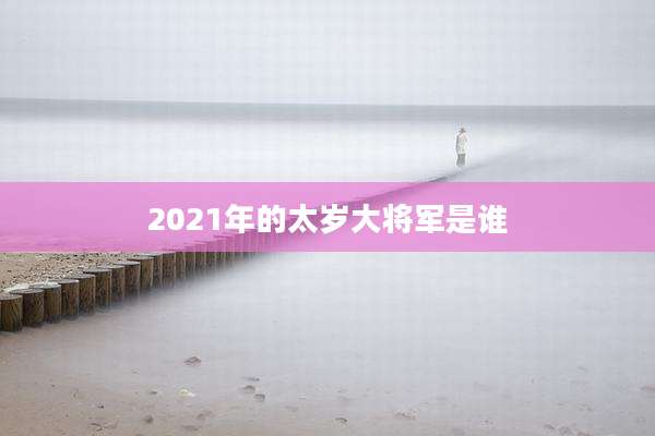 2021年的太岁大将军是谁