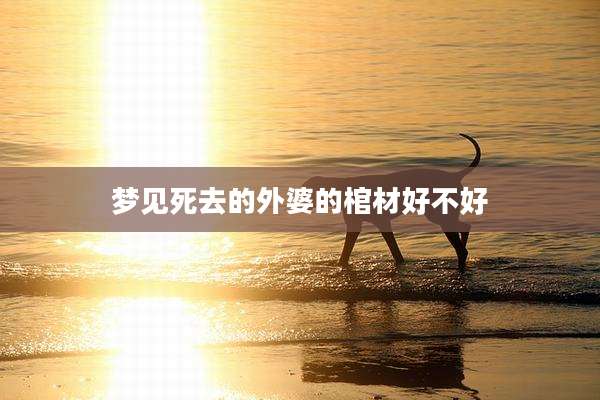 梦见死去的外婆的棺材好不好