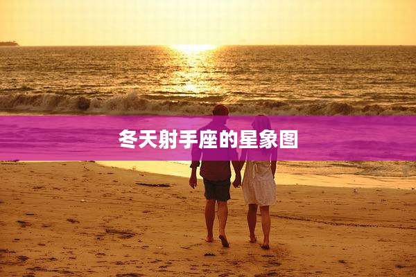 冬天射手座的星象图