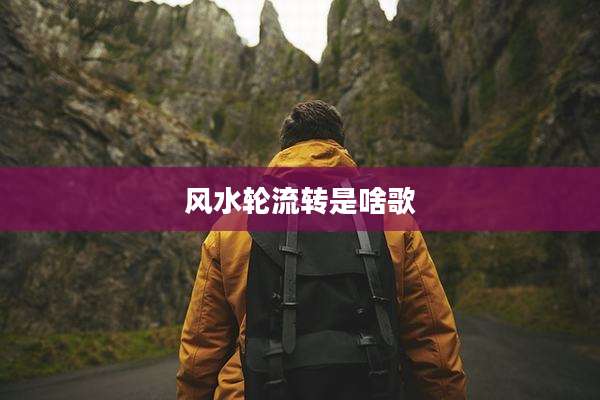 风水轮流转是啥歌