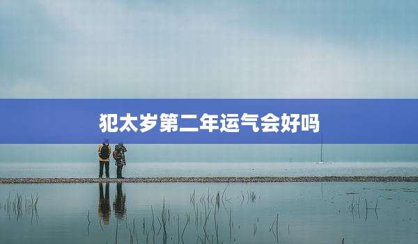犯太岁第二年运气会好吗