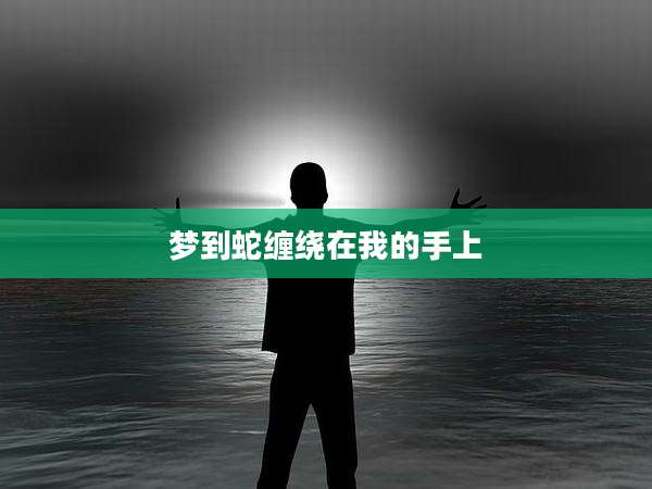 梦到蛇缠绕在我的手上