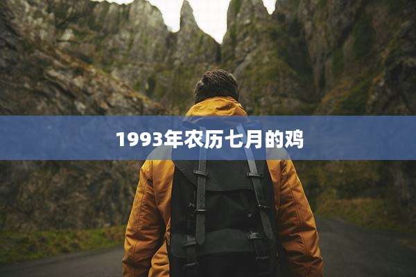 1993年农历七月的鸡