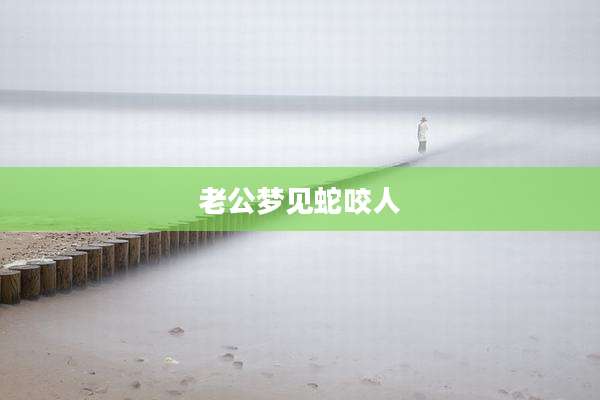 老公梦见蛇咬人