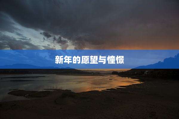 新年的愿望与憧憬