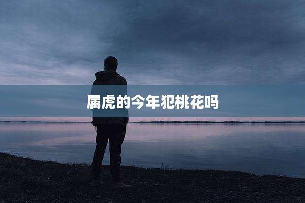 属虎的今年犯桃花吗