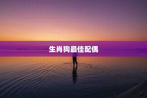 生肖狗最佳配偶