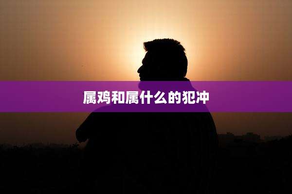 属鸡和属什么的犯冲