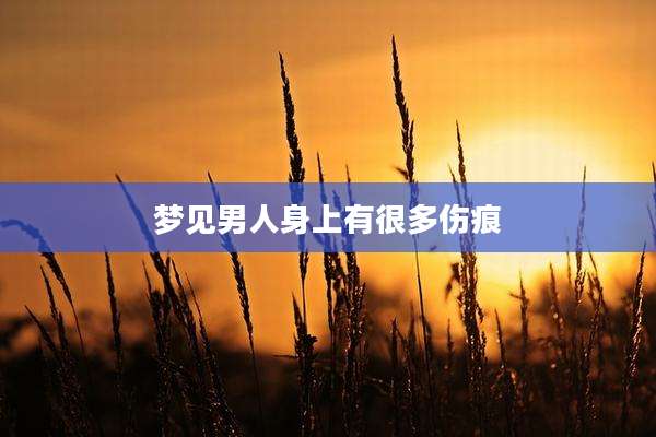 梦见男人身上有很多伤痕