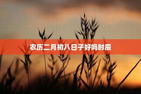 农历二月初八日子好吗时辰