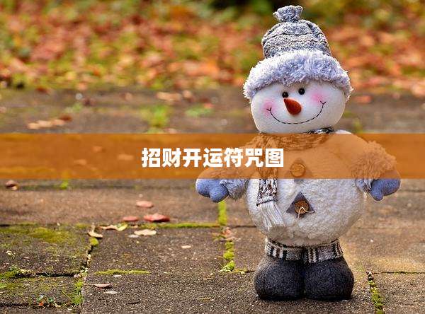 招财开运符咒图