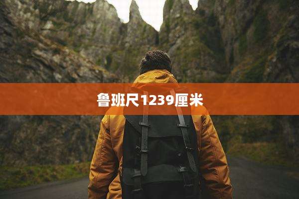 鲁班尺1239厘米