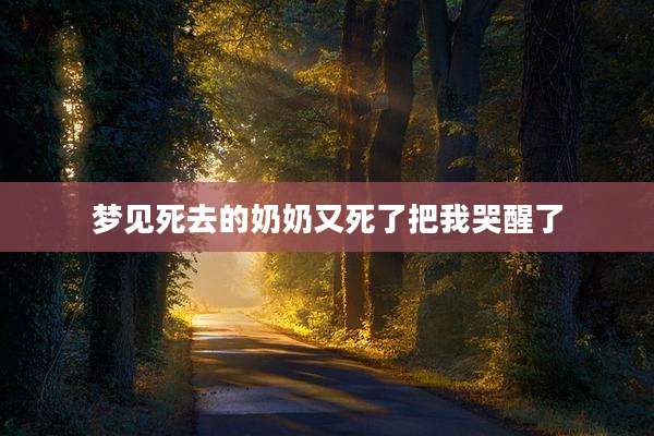 梦见死去的奶奶又死了把我哭醒了