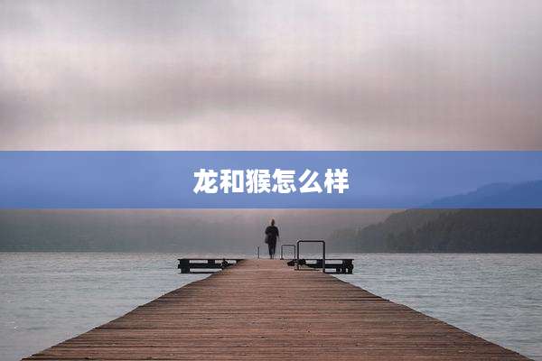 龙和猴怎么样