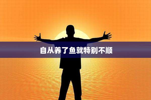 自从养了鱼就特别不顺