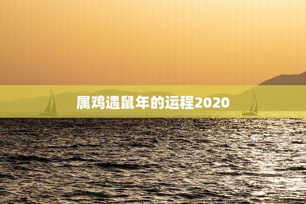 属鸡遇鼠年的运程2020
