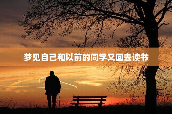 梦见自己和以前的同学又回去读书