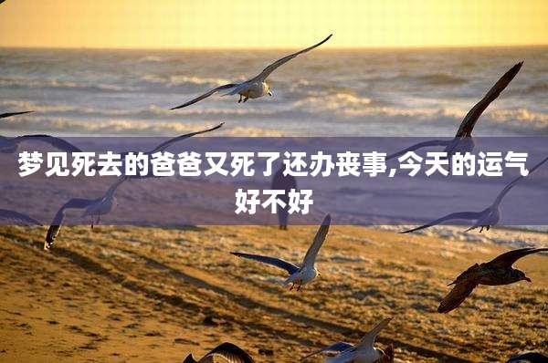 梦见死去的爸爸又死了还办丧事,今天的运气好不好