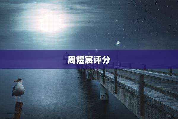 周煜宸评分