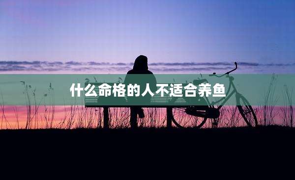 什么命格的人不适合养鱼