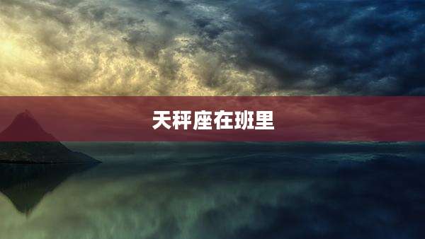天秤座在班里