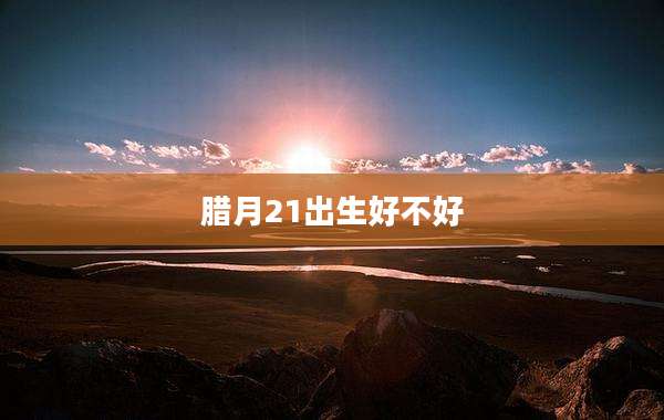 腊月21出生好不好