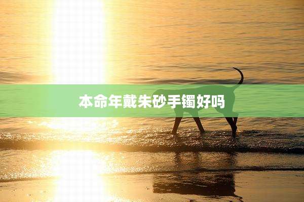 本命年戴朱砂手镯好吗