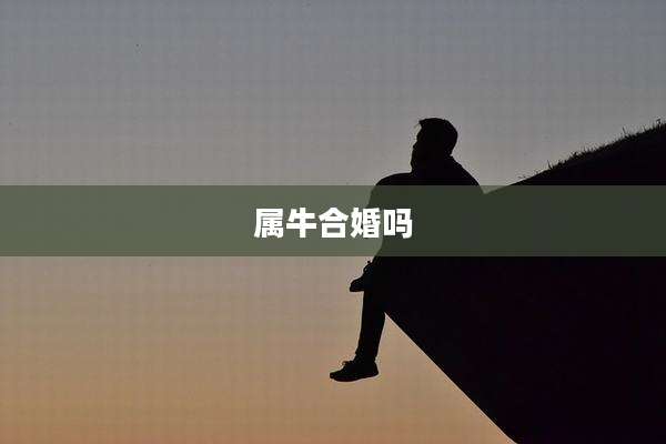 属牛合婚吗