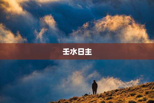 壬水日主