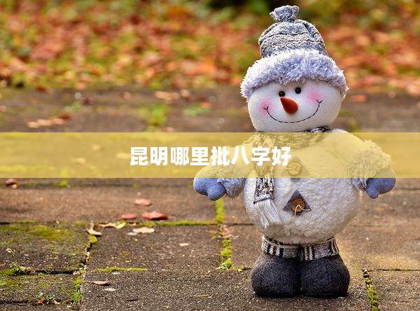 昆明哪里批八字好